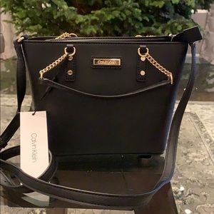 Calvin Klein Black Tote Crossbody